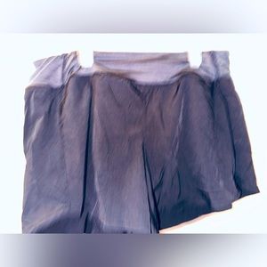 Ladies exercise shorts with built-in underwear